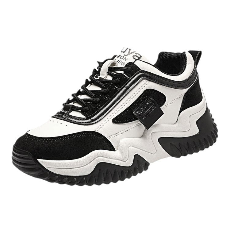 Damen Sportliche Sneakers mit verstärkter Sohle EB