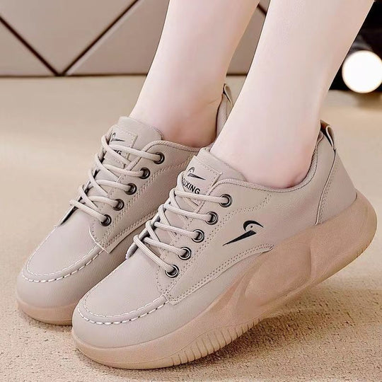 Damen Sportliche Sneakers mit bequemer Gummisohle und klassischem Design EB