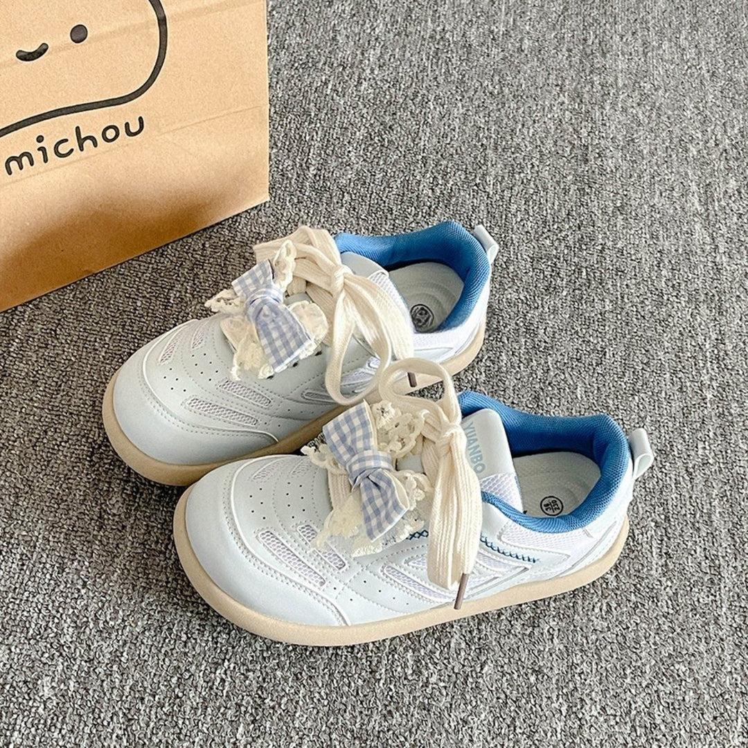 Damen Sportliche Sneakers mit modischem Muster und dämpfender Sohle EB