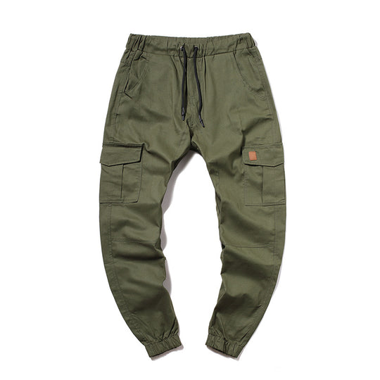 Herren Cargo-Hose mit elastischem Bund und praktischen Taschen EB