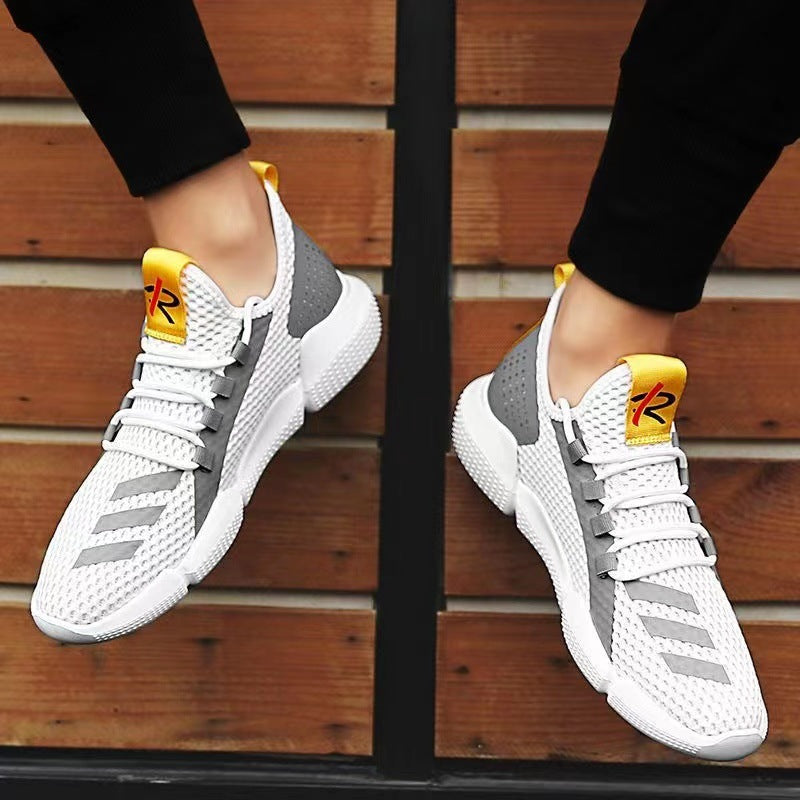 Damen Sportliche Freizeitschuhe mit atmungsaktivem Obermaterial und rutschfester Sohle EB