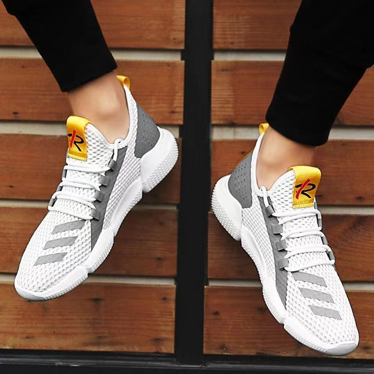 Damen Sportliche Freizeitschuhe mit atmungsaktivem Obermaterial und rutschfester Sohle EB