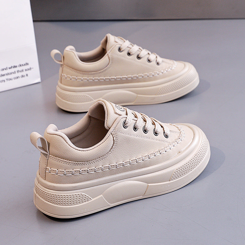 Damen Sneaker mit dicker, rutschfester Sohle und einzigartigem Design EB