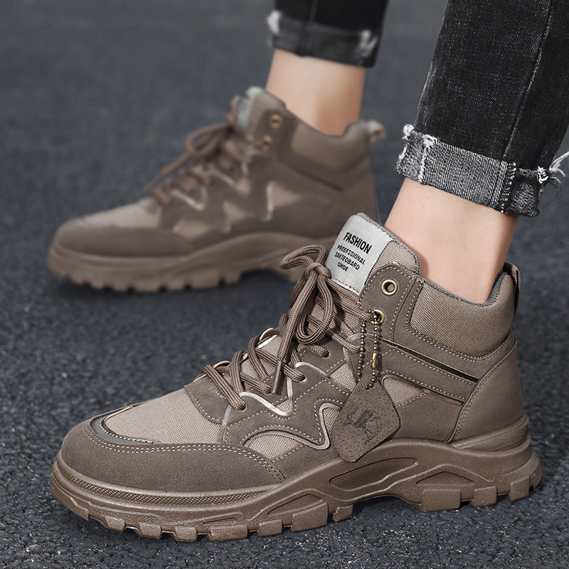 Damen Hochwertige Outdoor-Stiefel mit strapazierfähigem Obermaterial und rutschfester Sohle EB