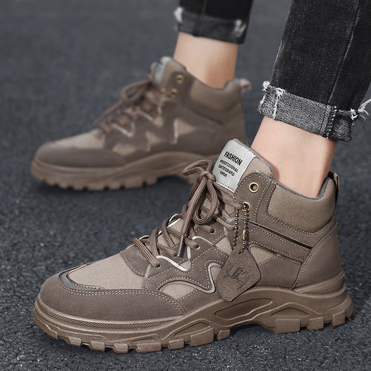 Damen Hochwertige Outdoor-Stiefel mit strapazierfähigem Obermaterial und rutschfester Sohle EB