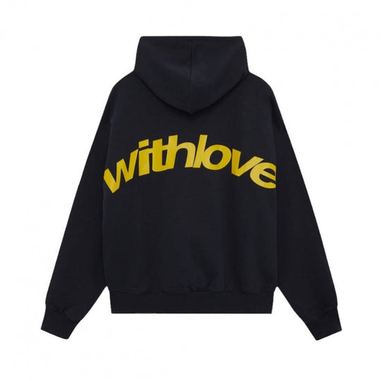 Unisex nan Oversized Kapuzenpullover mit großem Rückenprint und weichem Fleece Innen EB