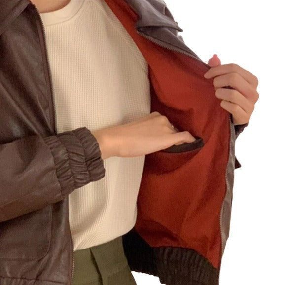 Damen Praktische und modische Kurzjacke EB