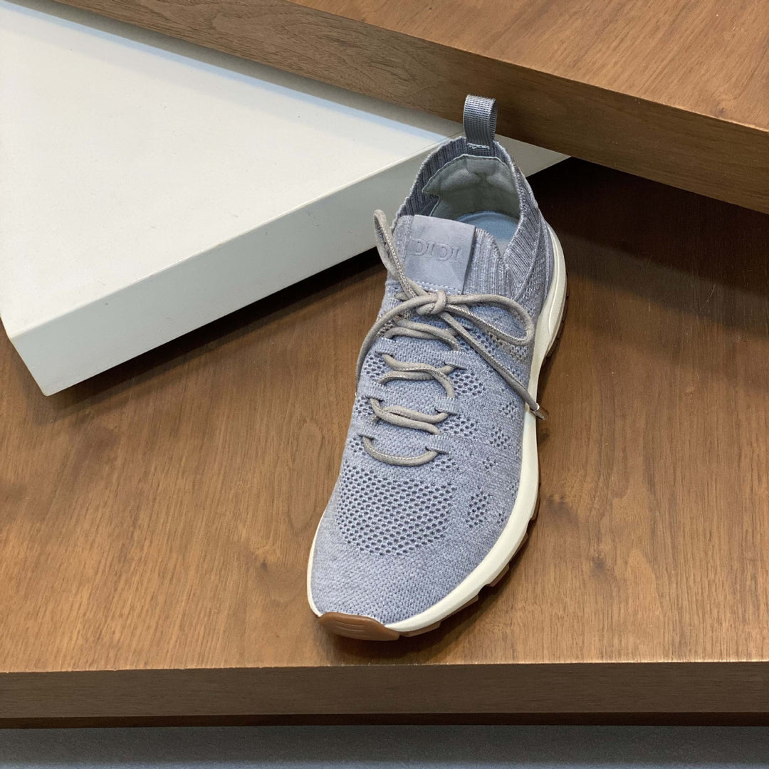 Damen Sportliche Lifestyle Sneakers mit atmungsaktiver Netzstruktur und flexiblem Dämpfungssystem EB