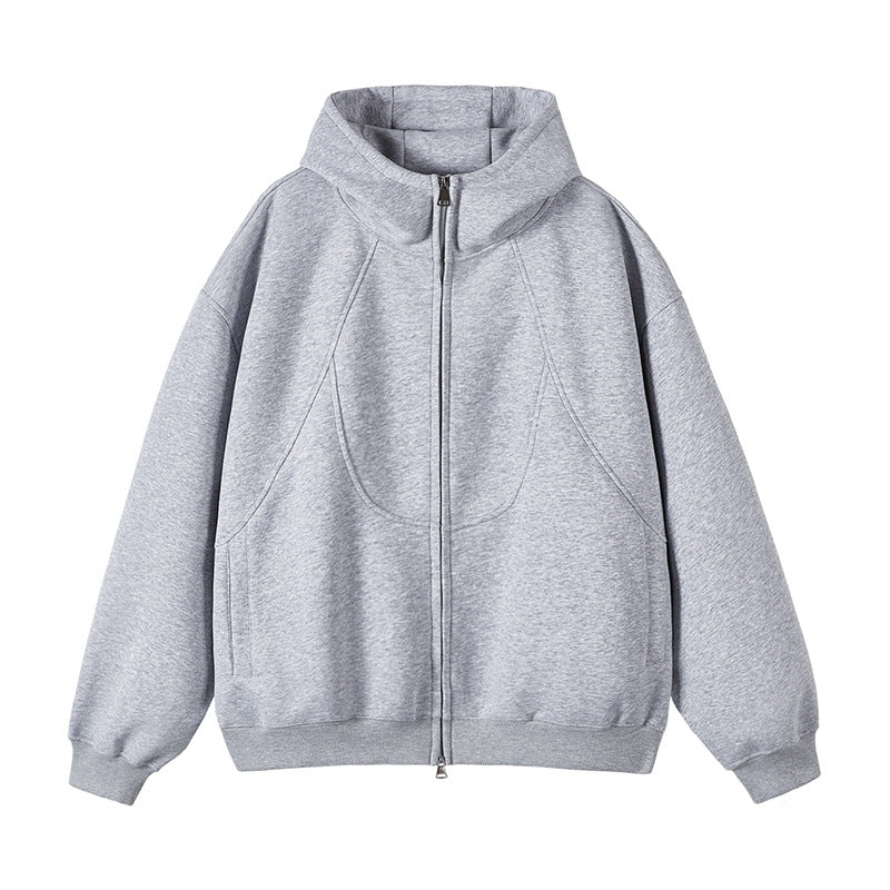 Damen modischer Kapuzenpullover mit innovativem Schnitt EB