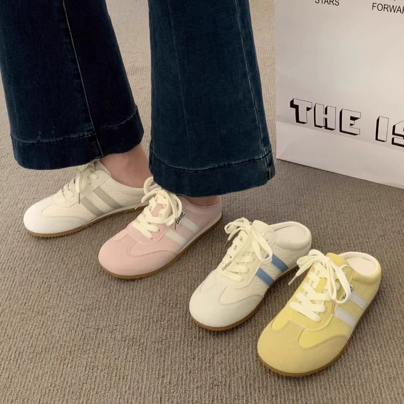 Damen Slip-On Sneakers mit leichtem Design und praktischer Schnürung EB