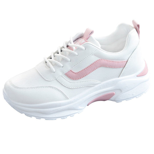 Damen trendige Sneaker mit luftiger Dämpfung und atmungsaktivem Obermaterial EB