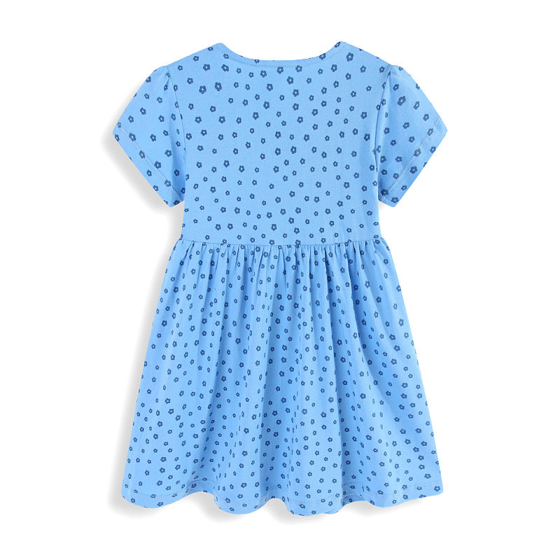Mädchen Sommerkleid mit tierischem Motiv EB