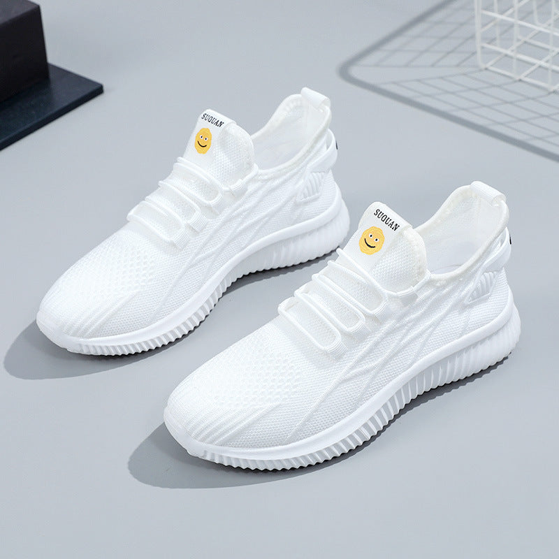 Damen Sportliche Lifestyle-Sneaker mit atmungsaktivem Obermaterial und rutschfester Sohle EB