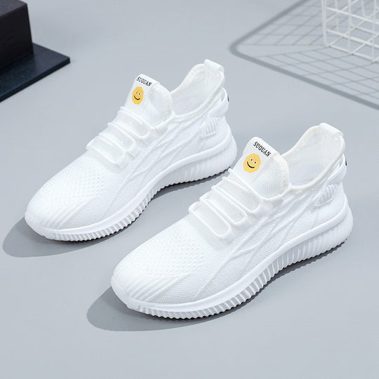 Damen Sportliche Lifestyle-Sneaker mit atmungsaktivem Obermaterial und rutschfester Sohle EB