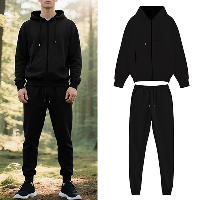 Herren sportlicher Hoodie und Jogginghose Set EB