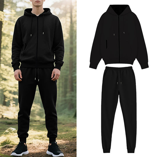Herren sportlicher Hoodie und Jogginghose Set EB