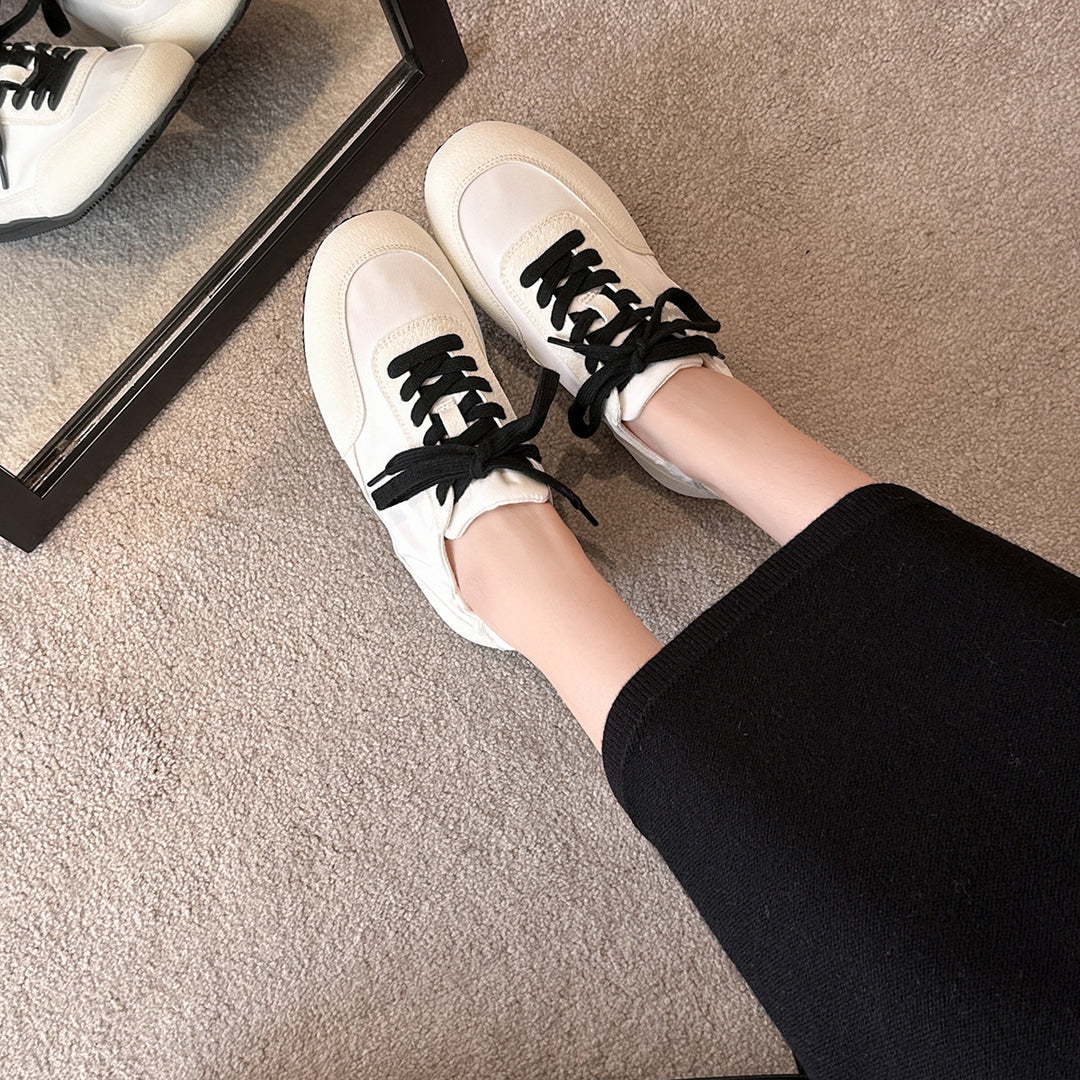 Damen Modische Sneakers im dynamischen Farbdesign mit atmungsaktiven Materialien EB