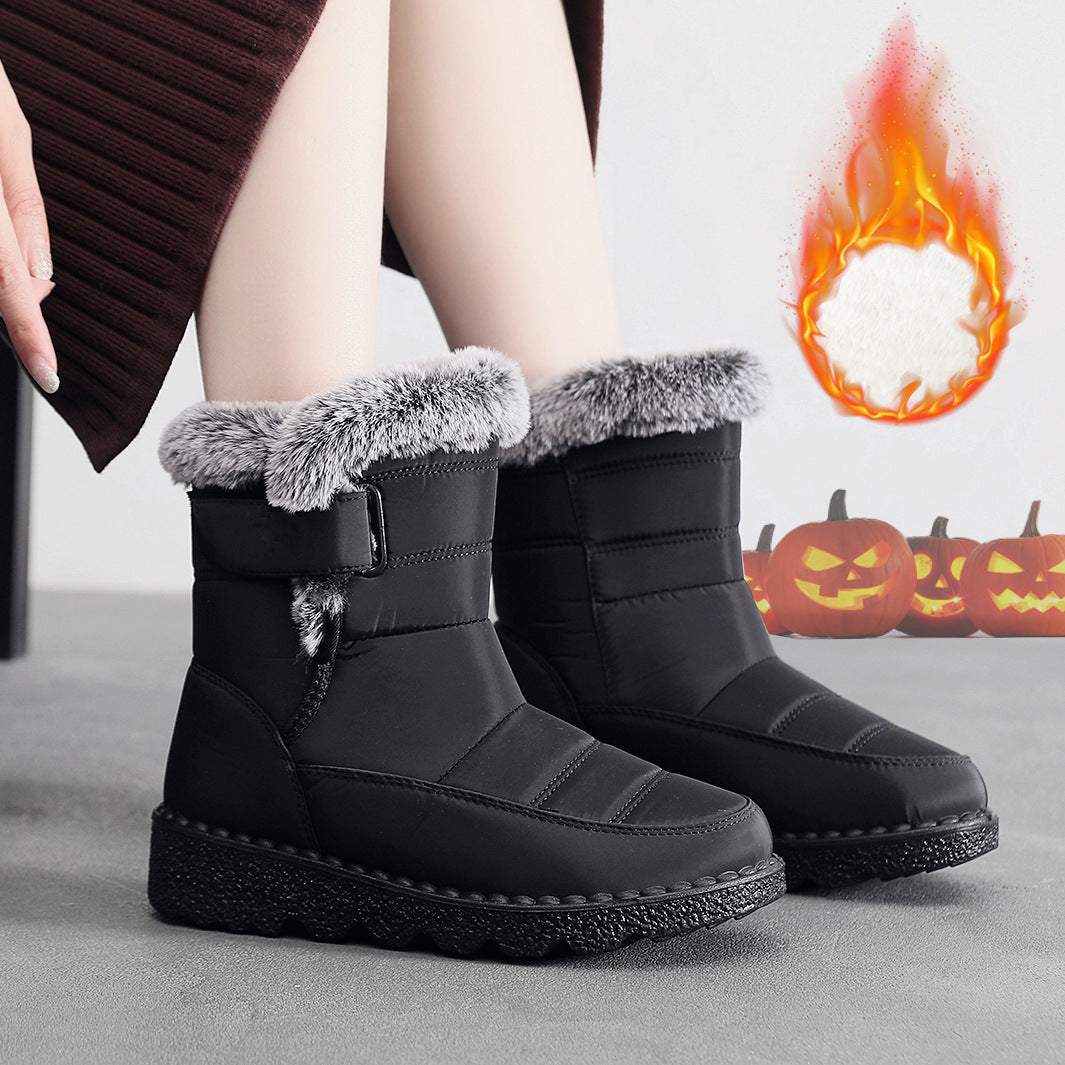 Damen Winterstiefel mit warmem Futter EB