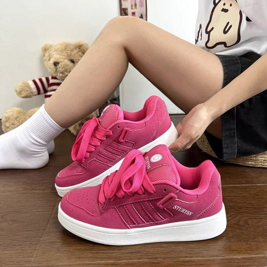 Damen Sportliche Sneakers mit gepolsterter Sohle und stylishem Design EB