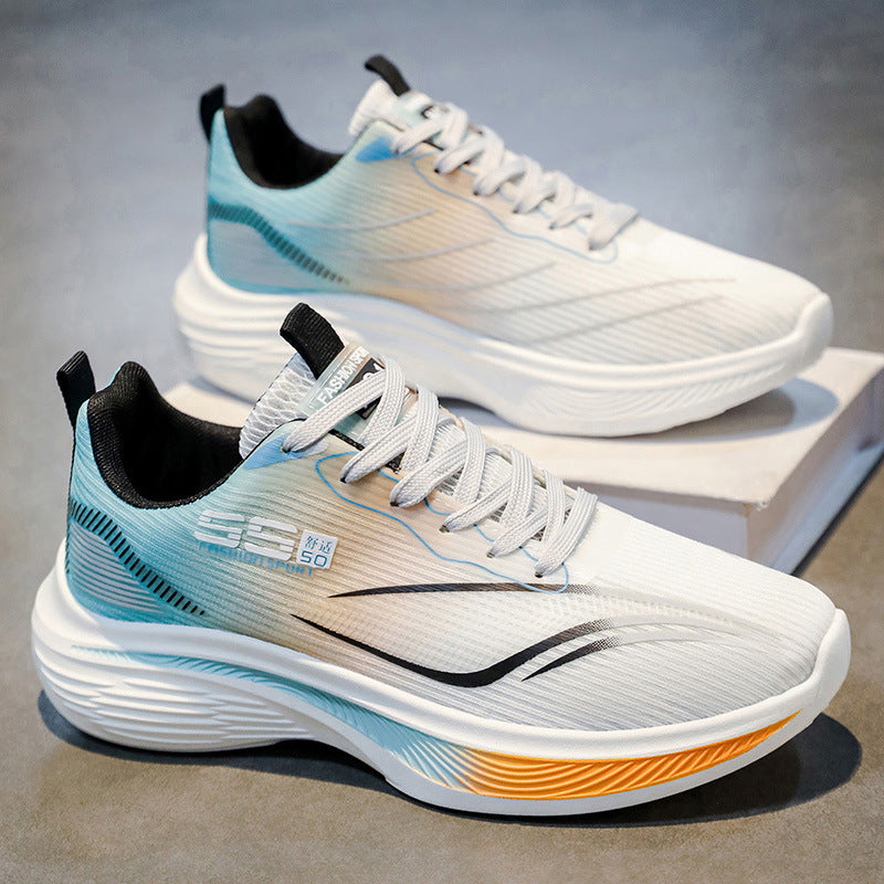 Damen sportliche Lauf- und Trainingsschuhe mit atmungsaktivem Obermaterial und flexibler Sohle EB
