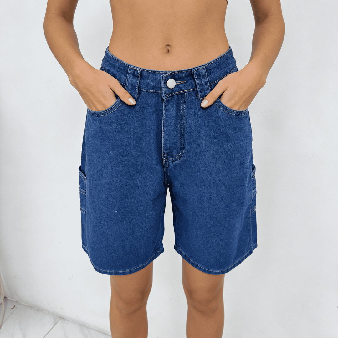 Damen lässige Cargo-Shorts EB