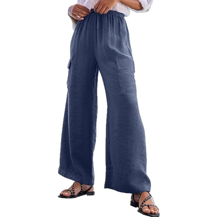 Damen Cargo-Hose aus leichtem Jersey EB