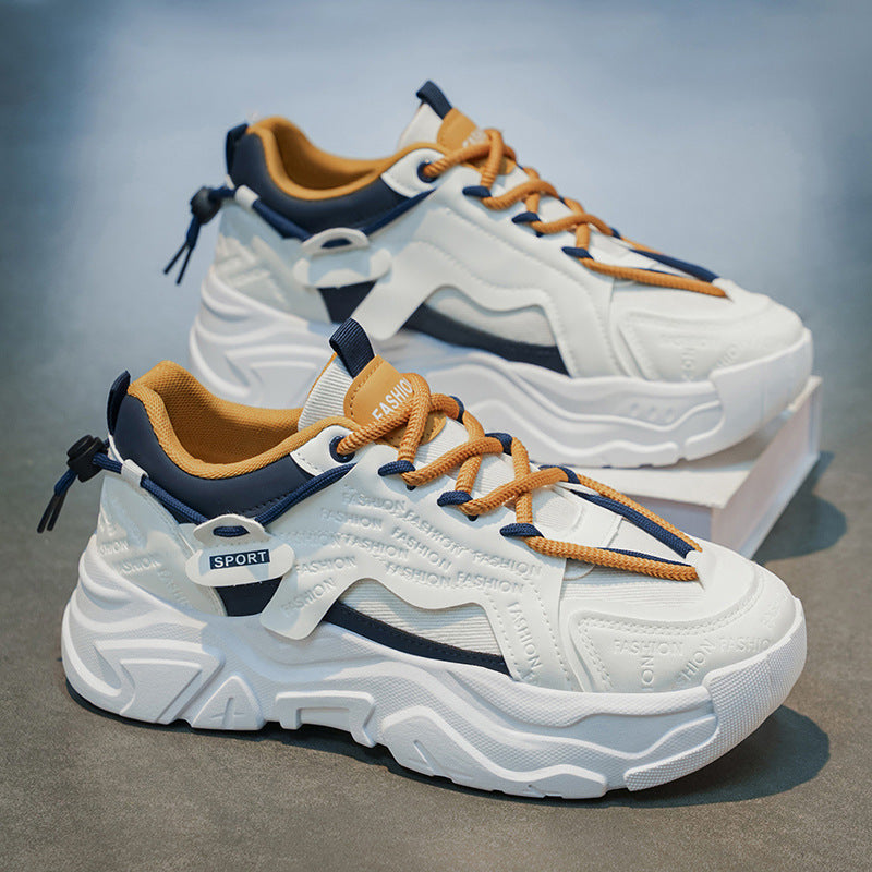Damen Chunky Fashion Sneakers mit sportlichem Design und atmungsaktivem Obermaterial EB