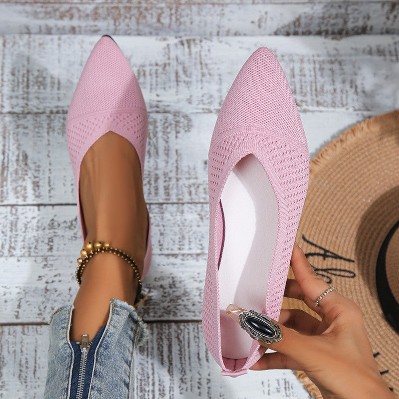 Damen Elegante und bequeme Slipper mit atmungsaktivem Obermaterial EB