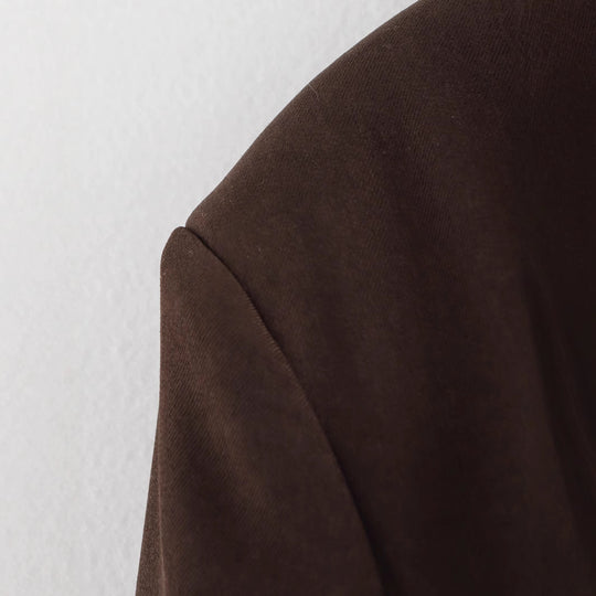 Damen elegante Blazerjacke mit strukturiertem Design und praktischen Taschen EB