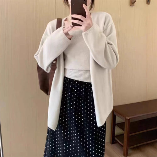 Damen Modischer Cardigan im lässigen Stil EB