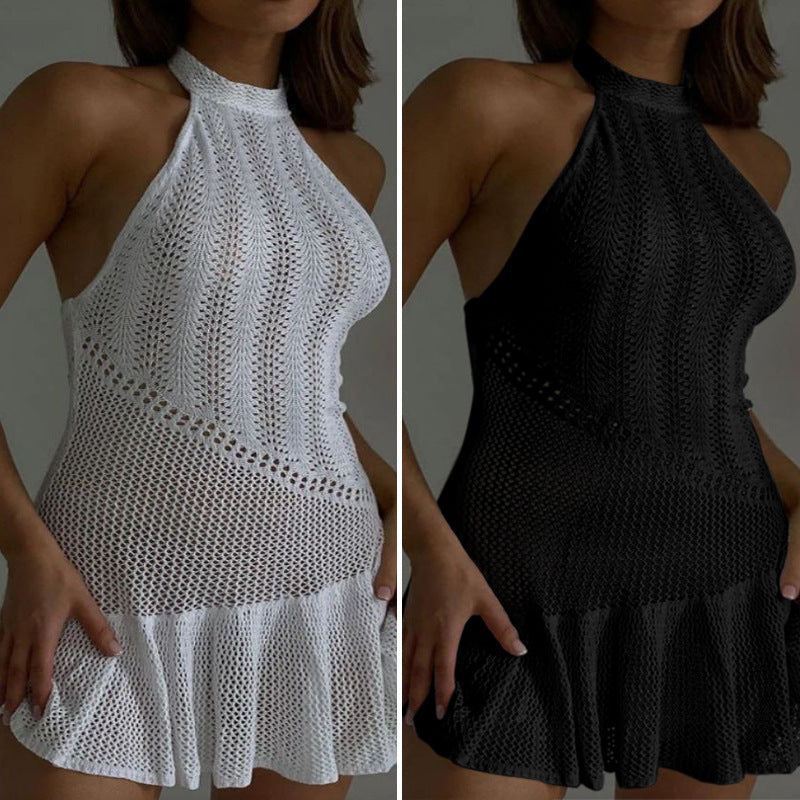 Damen Strickkleid mit A-Linien-Schnitt EB