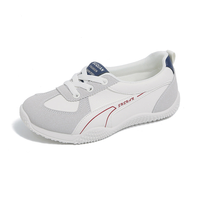 Damen sportliche Sneakers mit atmungsaktiver Mesh-Oberfläche und flexiblem Sohlenprofil EB