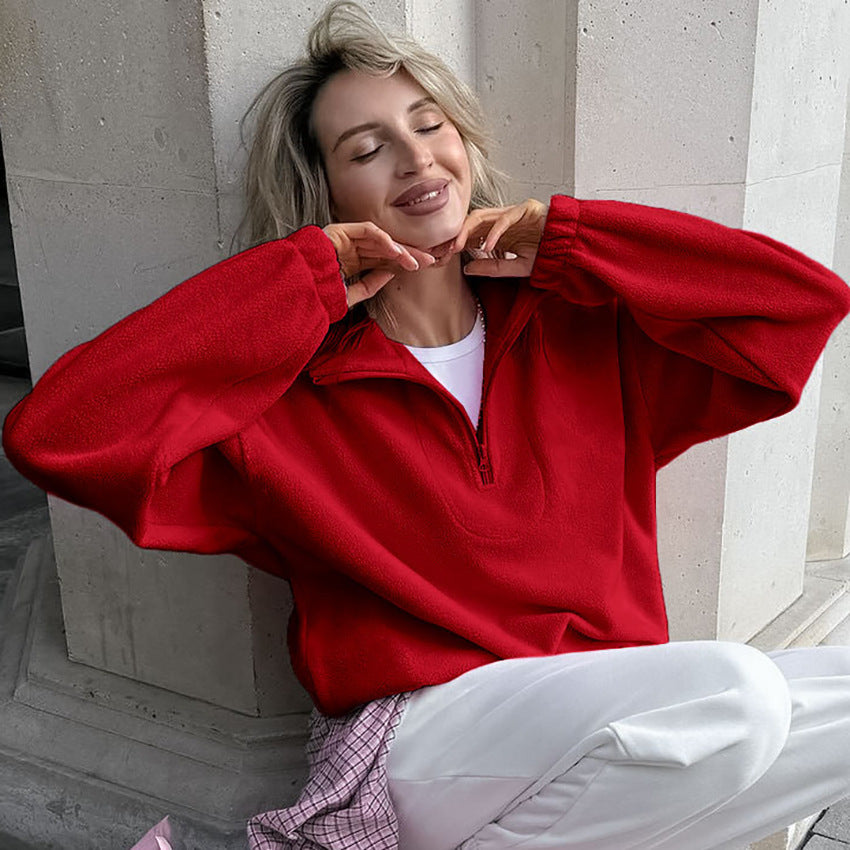 Damen Fleece Pullover EB