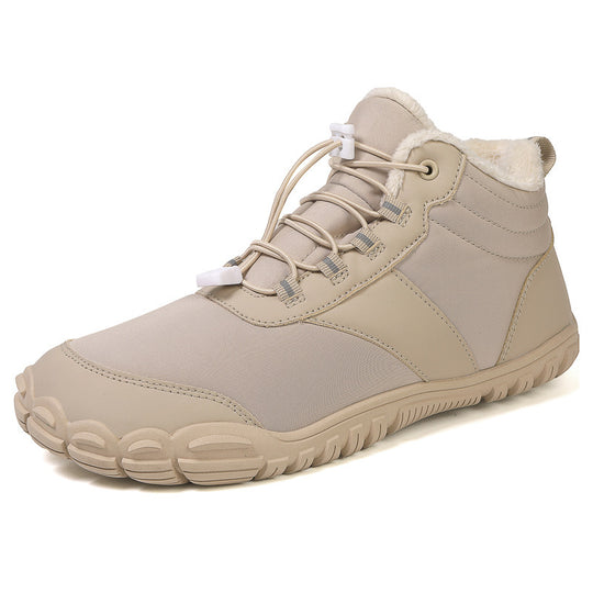 Damen Isolierte Winterstiefel mit rutschfester Sohle und flexiblem Schnellschnürsystem EB