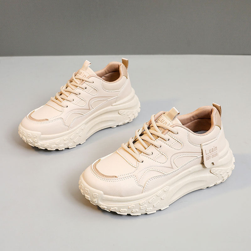 Damen Chunky Sneakers mit ergonomischer Dämpfung und rutschfester Sohle EB