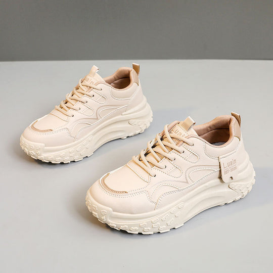 Damen Chunky Sneakers mit ergonomischer Dämpfung und rutschfester Sohle EB