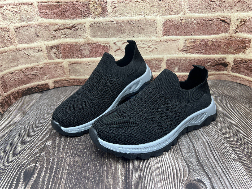 Damen atmungsaktive Slip-On Sneakers EB