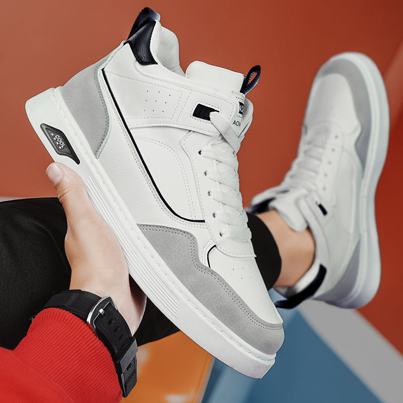 Damen Sportliche High-Top Sneakers mit atmungsaktiven Materialien und ergonomischer Dämpfung EB