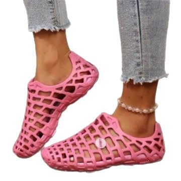 Damen Freizeit Clogs aus atmungsaktivem Material EB
