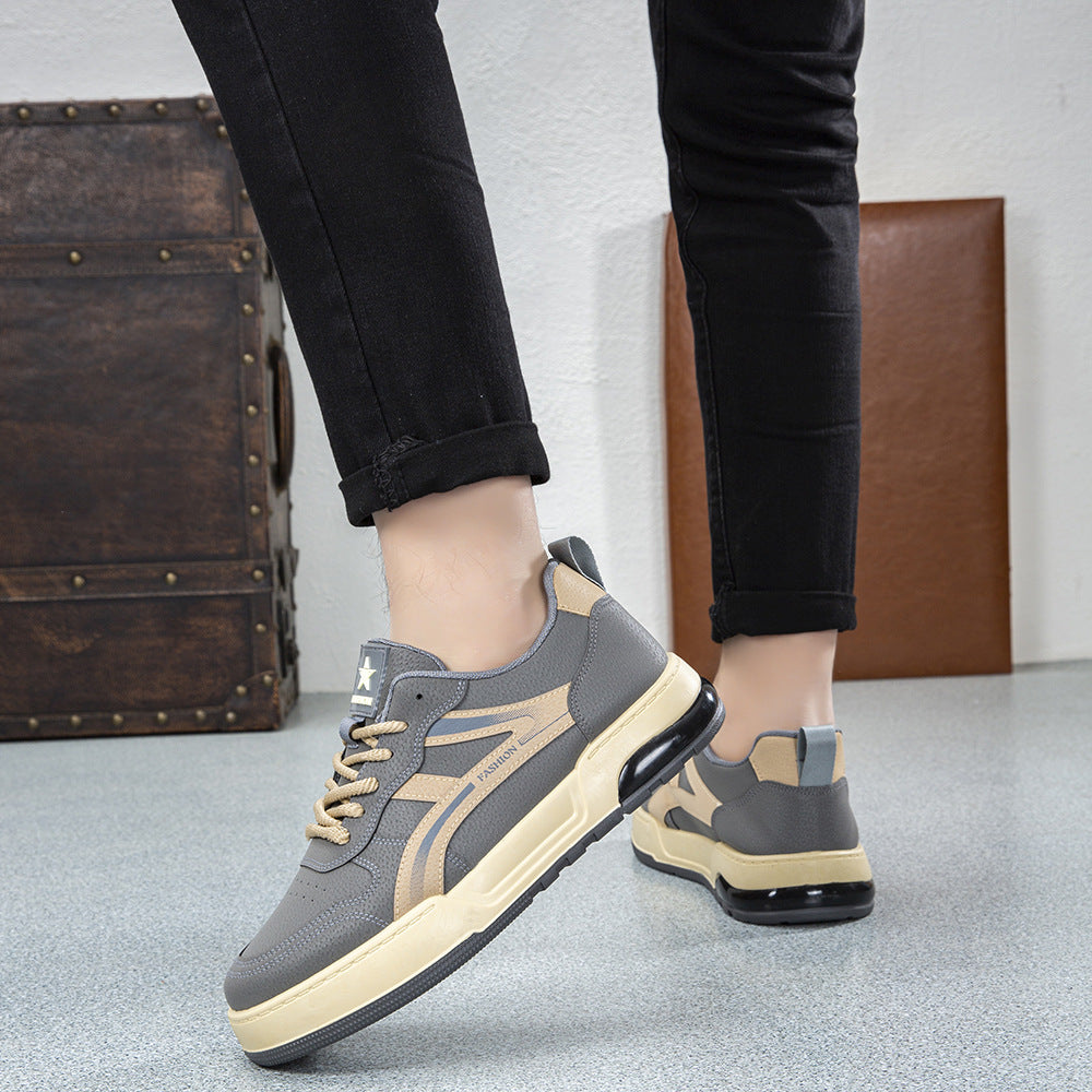 Damen Sportliche Freizeitsneaker mit robustem Obermaterial und rutschfester Sohle EB