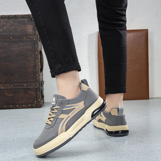 Damen Sportliche Freizeitsneaker mit robustem Obermaterial und rutschfester Sohle EB