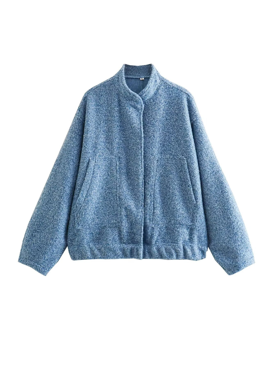 Damen Übergangsjacke mit modernem Stoffmix und praktischen Taschen EB