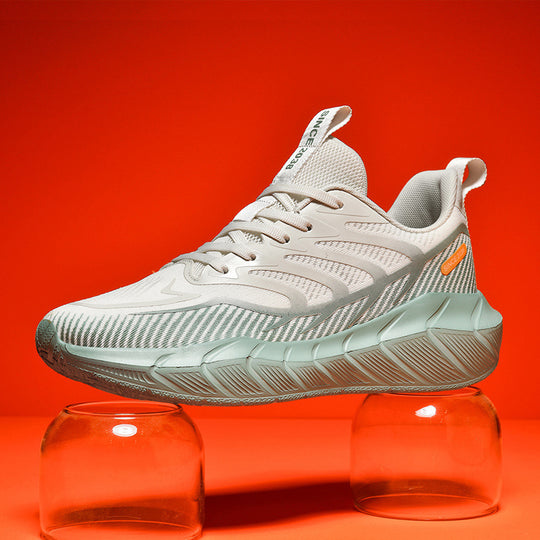 Damen Sportliche Lauf-Sneaker mit atmungsaktiver Oberflächenstruktur und dämpfender Sohle EB