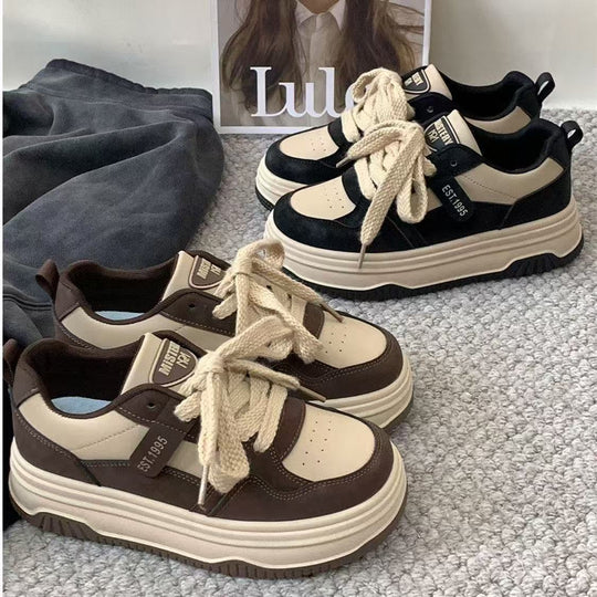 Damen Chunky Sneaker mit bequemer Dämpfung und modischem Design EB