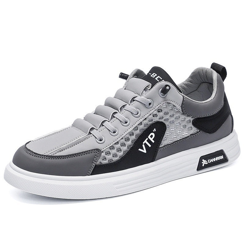 Damen sportliche Sneaker mit atmungsaktivem Obermaterial und rutschfester Sohle EB