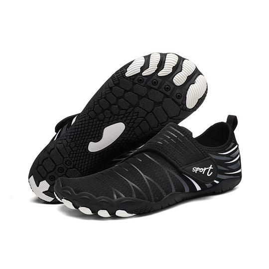 Damen rutschfeste Wasserfreizeitschuhe mit elastischem Schnellschnürsystem EB