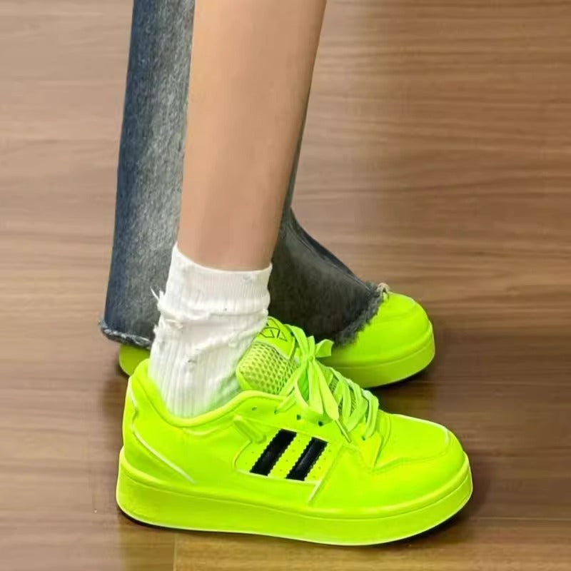 Damen Trendige Sneakers mit reflektierenden Akzenten und dämpfender Sohle EB