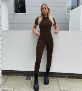 Damen Figurbetonter Jumpsuit EB