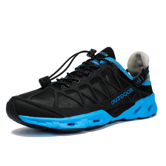 Damen Atmungsaktive Outdoor-Sneaker mit sichertem Schnellschnürsystem EB