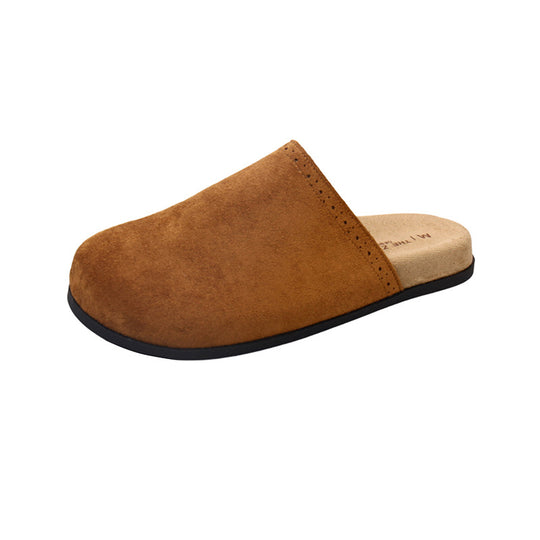 Damen Clogs aus weichem Wildleder mit ergonomischem Fußbett EB